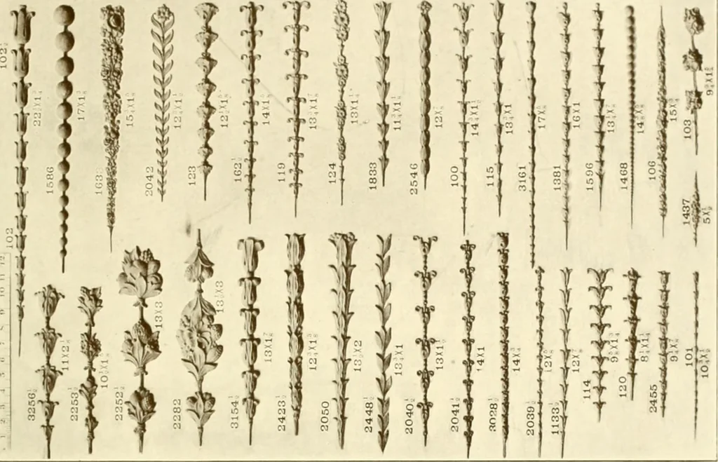 An illustration from Catalog of Capitals, brackets and compo ornament for exterior and interior decoration, 1900, leaf 92