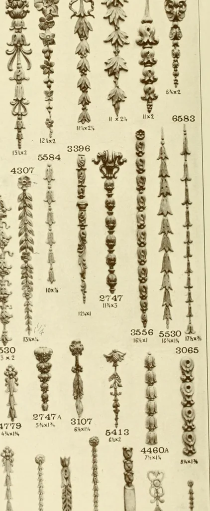 An illustration from Catalog of Capitals, brackets and compo ornament for exterior and interior decoration, 1900, leaf 95