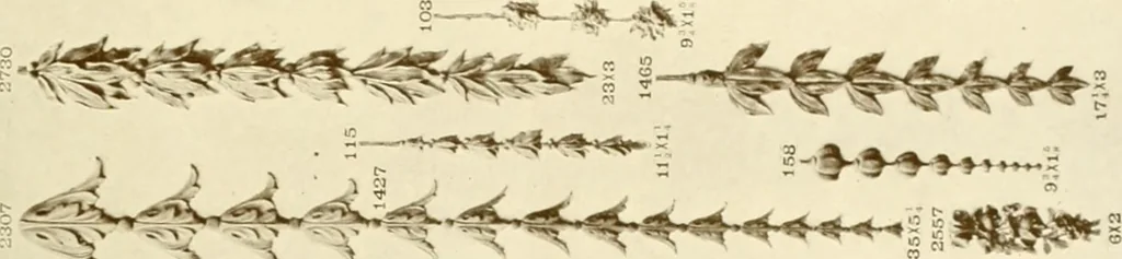 An illustration from Catalog of Capitals, brackets and compo ornament for exterior and interior decoration, 1900, leaf 96