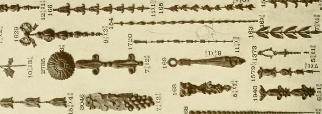 An illustration from Catalog of Capitals, brackets and compo ornament for exterior and interior decoration, 1900, leaf 97
