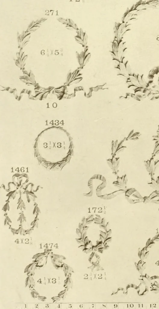 An illustration from Catalog of Capitals, brackets and compo ornament for exterior and interior decoration, 1900, leaf 99
