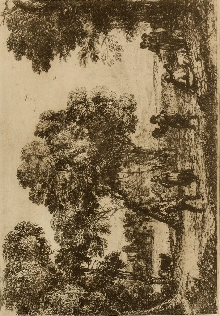 An illustration from Catalog of the Gardiner Green Hubbard collection of engravings, 1905, leaf 176