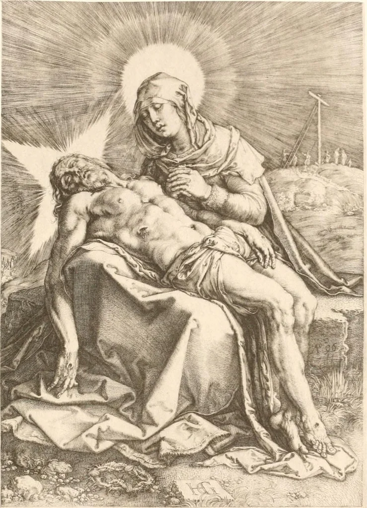 An illustration from Catalog of the Gardiner Greene Hubbard collection of engravings, presented to the Library of Congress by Mrs. Gardiner Greene Hubbard, 1905, leaf 174