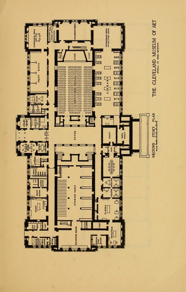 An illustration from Catalog of the inaugural exhibition, June 6-September 20, 1916, 1916, leaf 19