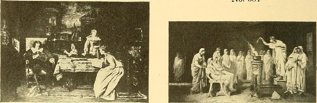 An illustration from Catalog of large carbon photographs, photogravures, engravings, etchings and copper-plate paintings in the educational art exhibitions of A.W. Elson & Company with a list of other pictures recommended for school, library, and home decoration, 1910, leaf 103