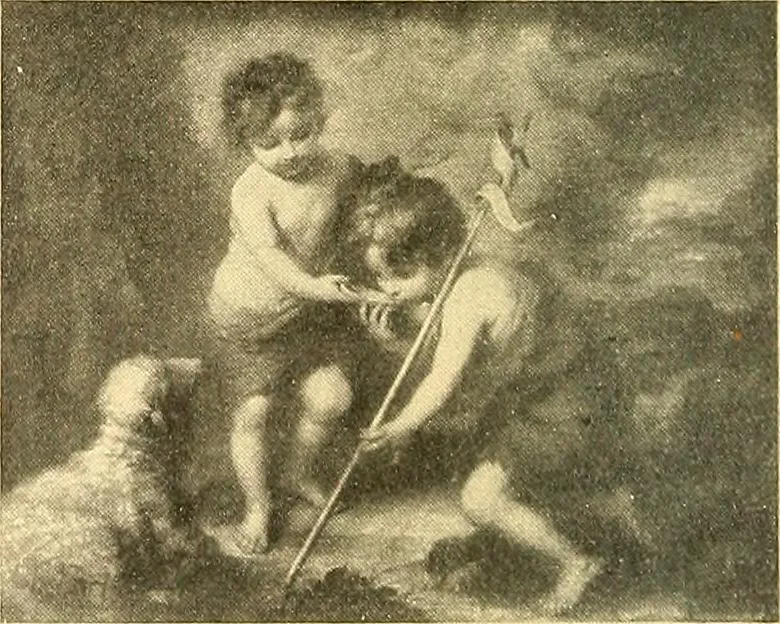 An illustration from Catalog of large carbon photographs, photogravures, engravings, etchings and copper-plate paintings in the educational art exhibitions of A.W. Elson & Company with a list of other pictures recommended for school, library, and home decoration, 1910, leaf 103