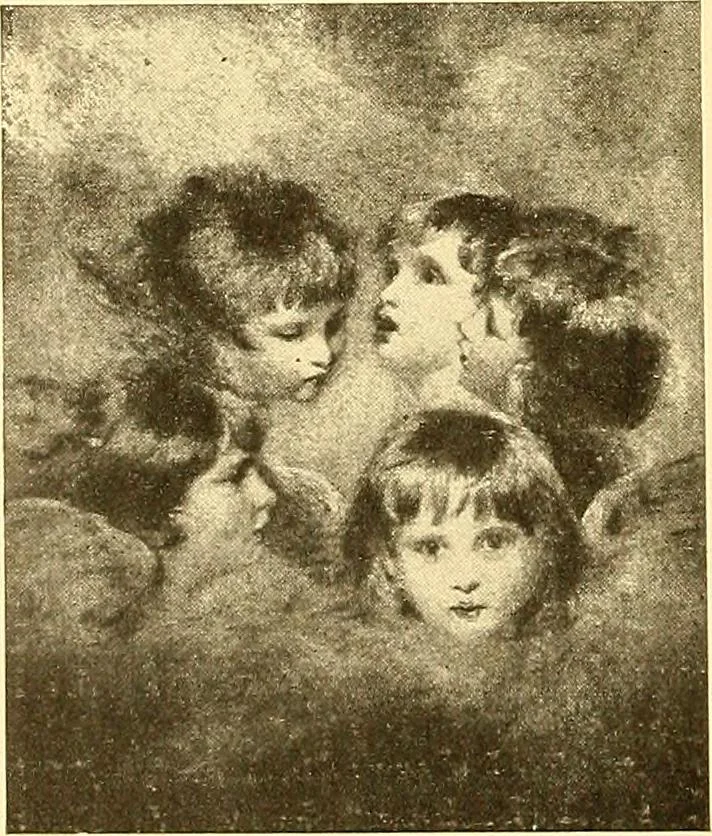 An illustration from Catalog of large carbon photographs, photogravures, engravings, etchings and copper-plate paintings in the educational art exhibitions of A.W. Elson & Company with a list of other pictures recommended for school, library, and home decoration, 1910, leaf 107