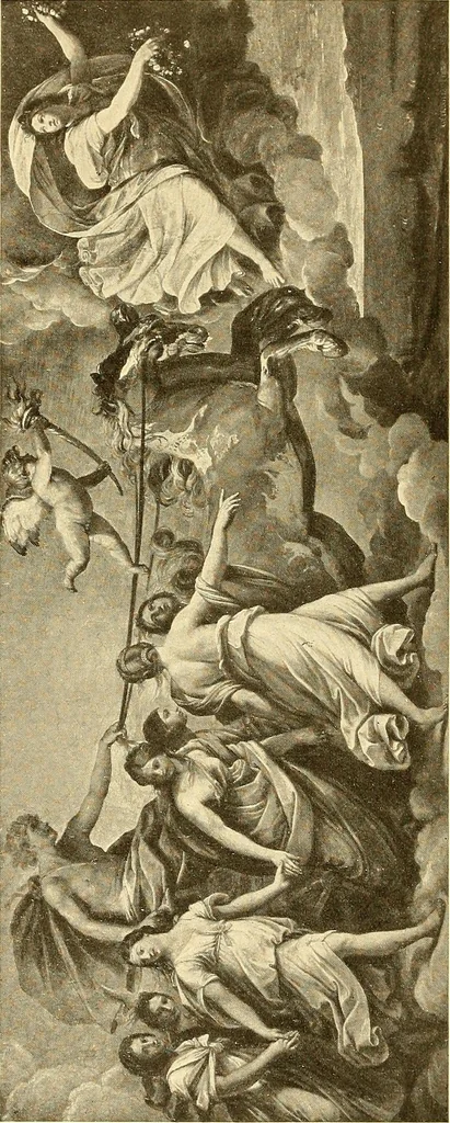 An illustration from Catalog of large carbon photographs, photogravures, engravings, etchings and copper-plate paintings in the educational art exhibitions of A.W. Elson & Company with a list of other pictures recommended for school, library, and home decoration, 1910, leaf 19