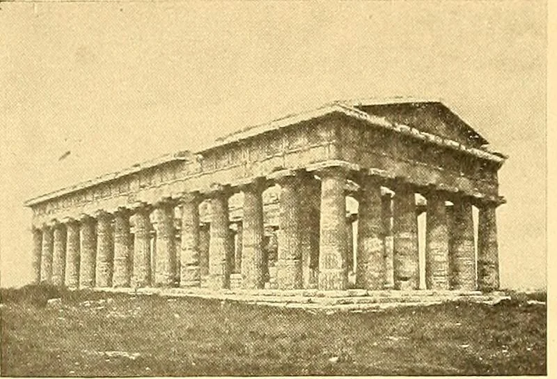 An illustration from Catalog of large carbon photographs, photogravures, engravings, etchings and copper-plate paintings in the educational art exhibitions of A.W. Elson & Company with a list of other pictures recommended for school, library, and home decoration, 1910, leaf 23