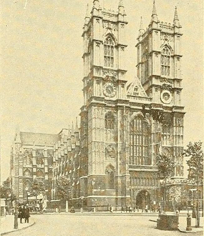 An illustration from Catalog of large carbon photographs, photogravures, engravings, etchings and copper-plate paintings in the educational art exhibitions of A.W. Elson & Company with a list of other pictures recommended for school, library, and home decoration, 1910, leaf 33