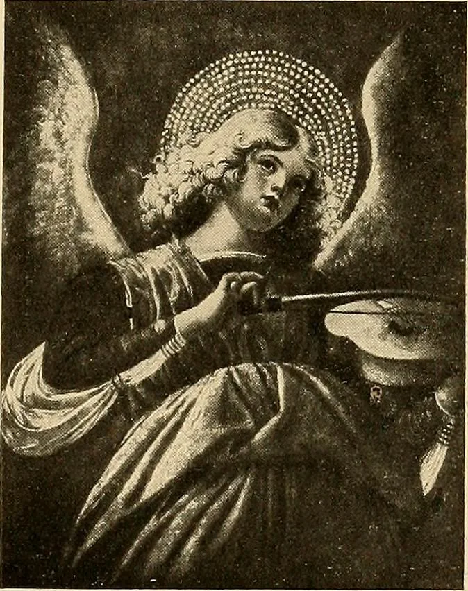 An illustration from Catalog of large carbon photographs, photogravures, engravings, etchings and copper-plate paintings in the educational art exhibitions of A.W. Elson & Company with a list of other pictures recommended for school, library, and home decoration, 1910, leaf 44