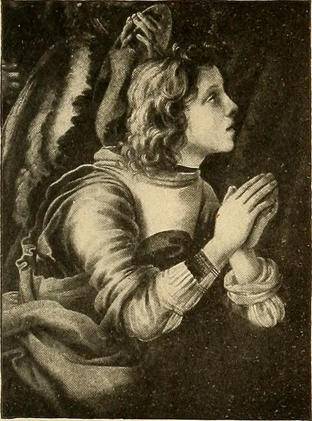 An illustration from Catalog of large carbon photographs, photogravures, engravings, etchings and copper-plate paintings in the educational art exhibitions of A.W. Elson & Company with a list of other pictures recommended for school, library, and home decoration, 1910, leaf 44