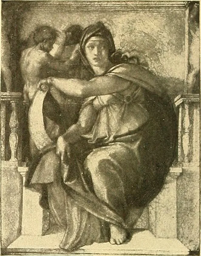 An illustration from Catalog of large carbon photographs, photogravures, engravings, etchings and copper-plate paintings in the educational art exhibitions of A.W. Elson & Company with a list of other pictures recommended for school, library, and home decoration, 1910, leaf 45