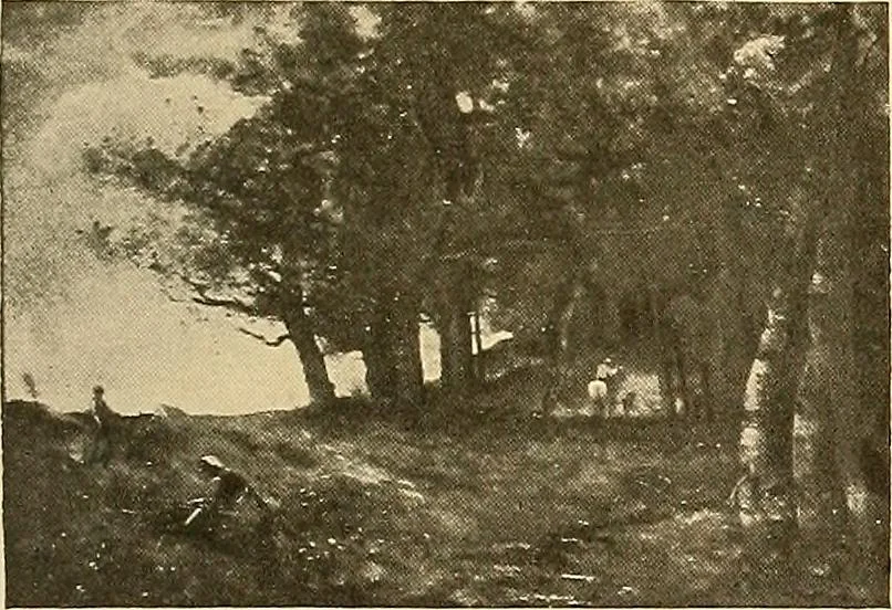 An illustration from Catalog of large carbon photographs, photogravures, engravings, etchings and copper-plate paintings in the educational art exhibitions of A.W. Elson & Company with a list of other pictures recommended for school, library, and home decoration, 1910, leaf 58