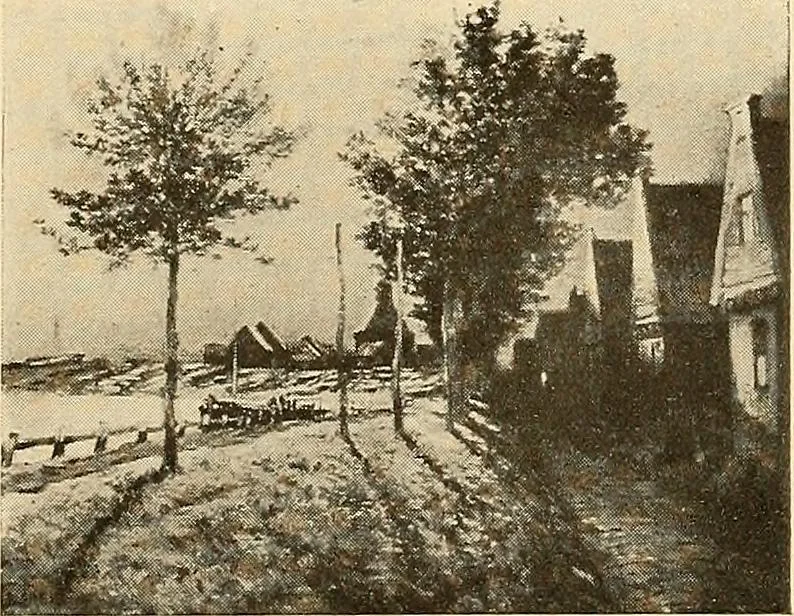 An illustration from Catalog of large carbon photographs, photogravures, engravings, etchings and copper-plate paintings in the educational art exhibitions of A.W. Elson & Company with a list of other pictures recommended for school, library, and home decoration, 1910, leaf 58