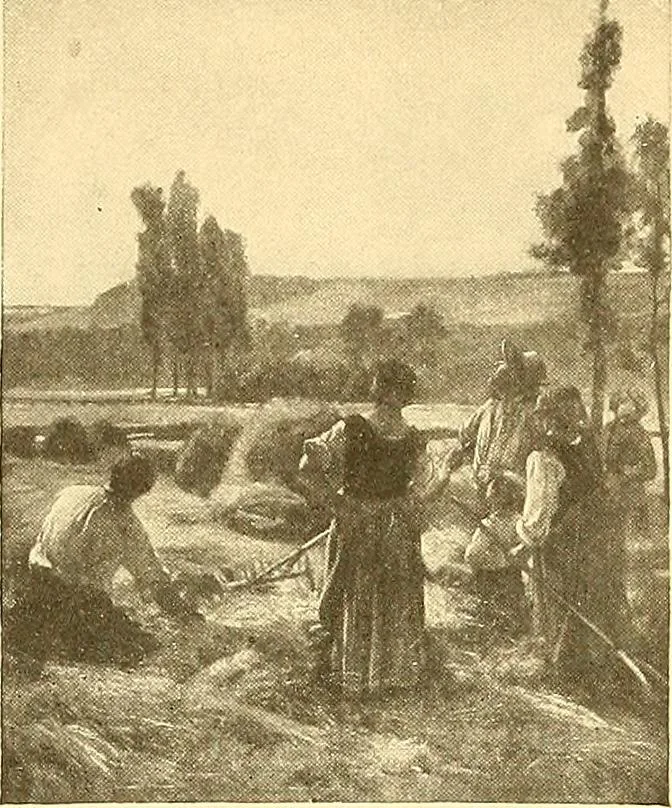 An illustration from Catalog of large carbon photographs, photogravures, engravings, etchings and copper-plate paintings in the educational art exhibitions of A.W. Elson & Company with a list of other pictures recommended for school, library, and home decoration, 1910, leaf 59