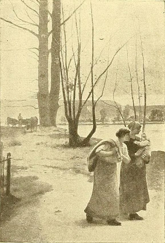 An illustration from Catalog of large carbon photographs, photogravures, engravings, etchings and copper-plate paintings in the educational art exhibitions of A.W. Elson & Company with a list of other pictures recommended for school, library, and home decoration, 1910, leaf 59