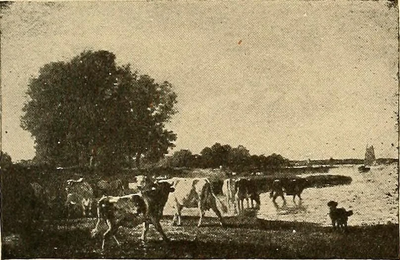 An illustration from Catalog of large carbon photographs, photogravures, engravings, etchings and copper-plate paintings in the educational art exhibitions of A.W. Elson & Company with a list of other pictures recommended for school, library, and home decoration, 1910, leaf 62