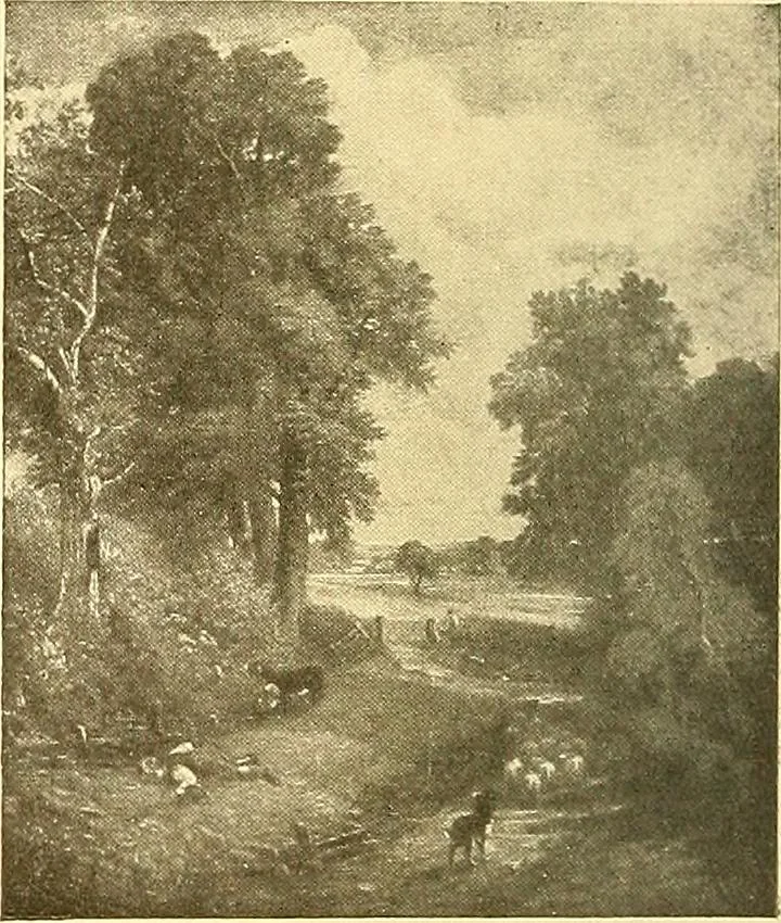 An illustration from Catalog of large carbon photographs, photogravures, engravings, etchings and copper-plate paintings in the educational art exhibitions of A.W. Elson & Company with a list of other pictures recommended for school, library, and home decoration, 1910, leaf 63