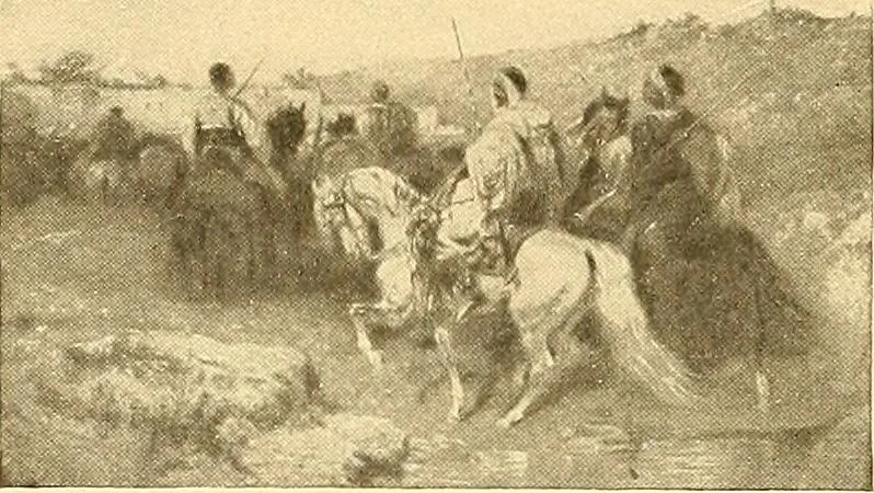An illustration from Catalog of large carbon photographs, photogravures, engravings, etchings and copper-plate paintings in the educational art exhibitions of A.W. Elson & Company with a list of other pictures recommended for school, library, and home decoration, 1910, leaf 63