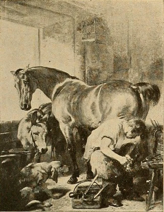 An illustration from Catalog of large carbon photographs, photogravures, engravings, etchings and copper-plate paintings in the educational art exhibitions of A.W. Elson & Company with a list of other pictures recommended for school, library, and home decoration, 1910, leaf 66