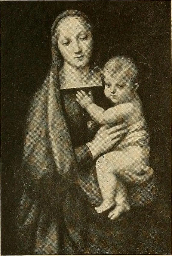 An illustration from Catalog of large carbon photographs, photogravures, engravings, etchings and copper-plate paintings in the educational art exhibitions of A.W. Elson & Company with a list of other pictures recommended for school, library, and home decoration, 1910, leaf 92
