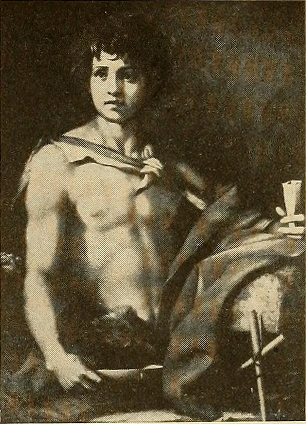 An illustration from Catalog of large carbon photographs, photogravures, engravings, etchings and copper-plate paintings in the educational art exhibitions of A.W. Elson & Company with a list of other pictures recommended for school, library, and home decoration, 1910, leaf 92