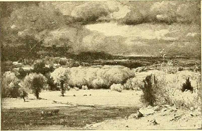 An illustration from Catalog of large carbon photographs, photogravures, engravings, etchings and copper-plate paintings in the educational art exhibitions of A.W. Elson & Company with a list of other pictures recommended for school, library, and home decoration, 1910, leaf 99