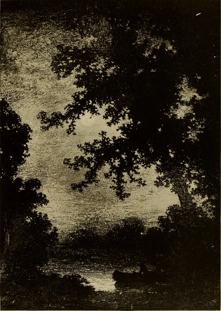 An illustration from Catalog of paintings by eminent American old masters : and by some of the prominent living American artists, from the collection of Young's Art Galleries, 1918, leaf 22
