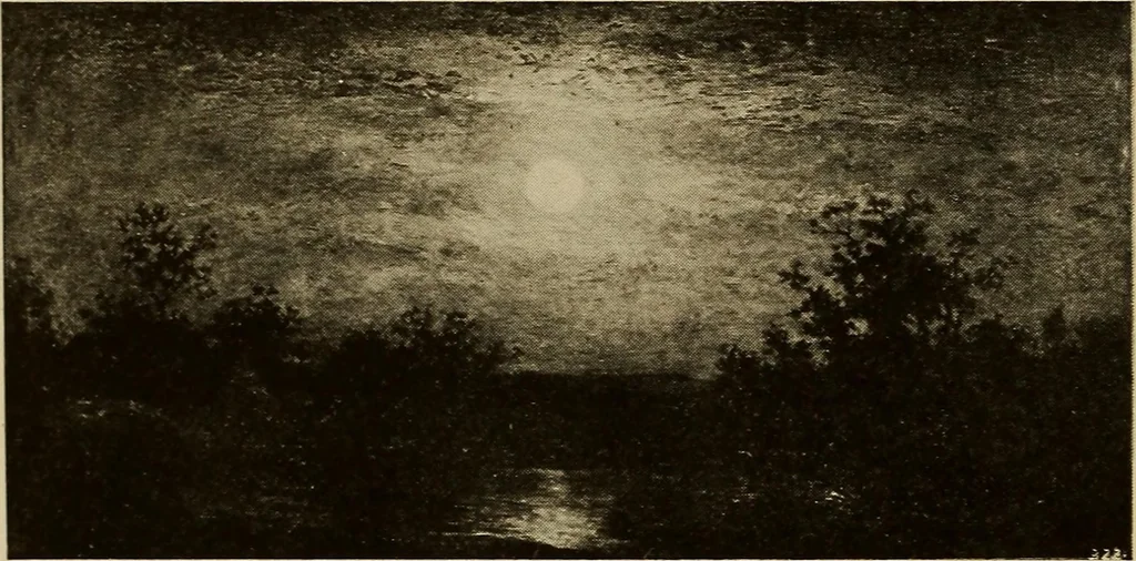 An illustration from Catalog of paintings by eminent American old masters : and by some of the prominent living American artists, from the collection of Young's Art Galleries, 1918, leaf 27