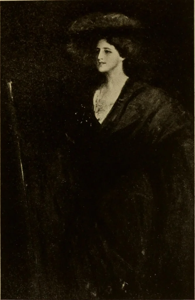 An illustration from Catalog of paintings by eminent American old masters : and by some of the prominent living American artists, from the collection of Young's Art Galleries, 1918, leaf 38
