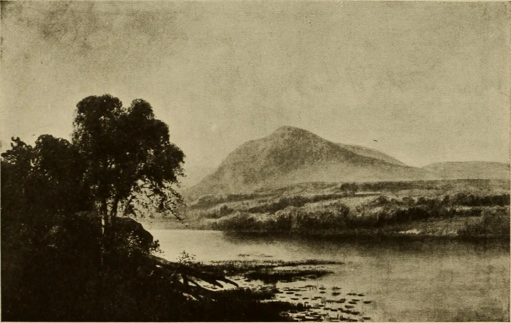An illustration from Catalog of paintings by eminent American old masters : and by some of the prominent living American artists, from the collection of Young's Art Galleries, 1918, leaf 43