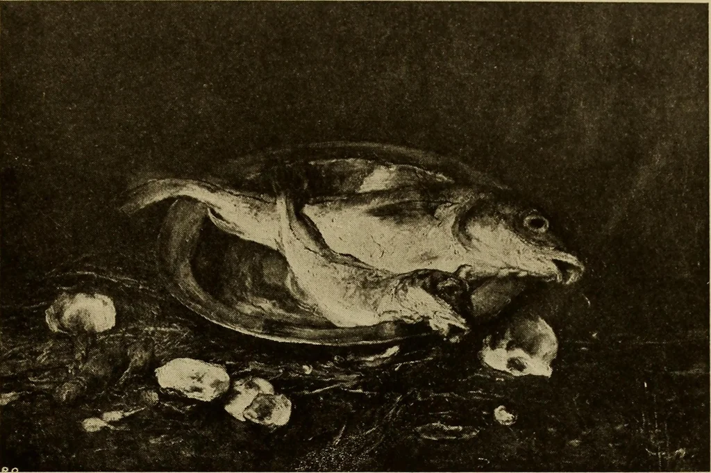 An illustration from Catalog of paintings by eminent American old masters : and by some of the prominent living American artists, from the collection of Young's Art Galleries, 1918, leaf 50