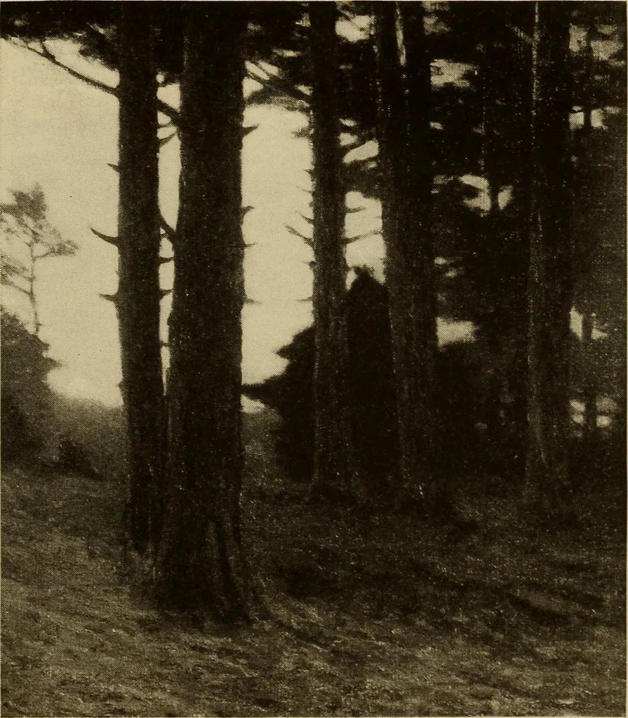 An illustration from Catalog of paintings by eminent American old masters : and by some of the prominent living American artists, from the collection of Young's Art Galleries, 1918, leaf 58