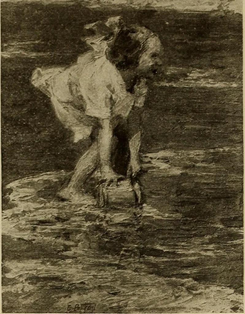 An illustration from Catalog of paintings by eminent American old masters : and by some of the prominent living American artists, from the collection of Young's Art Galleries, 1918, leaf 59