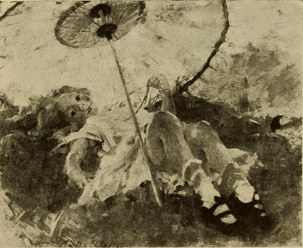 An illustration from Catalog of paintings by eminent American old masters : and by some of the prominent living American artists, from the collection of Young's Art Galleries, 1918, leaf 74
