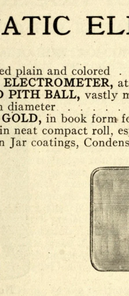 An illustration from A catalogue of physical instruments, 1912, leaf 393