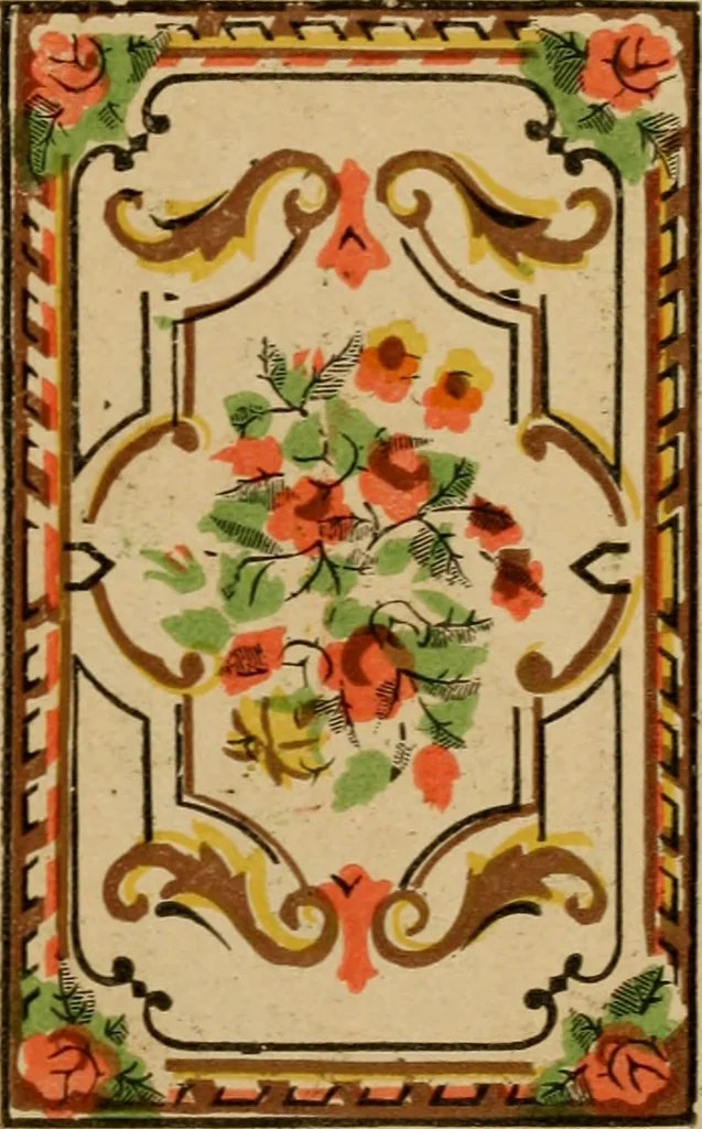 An illustration from [Catalog of rug patterns], 1891, leaf 12