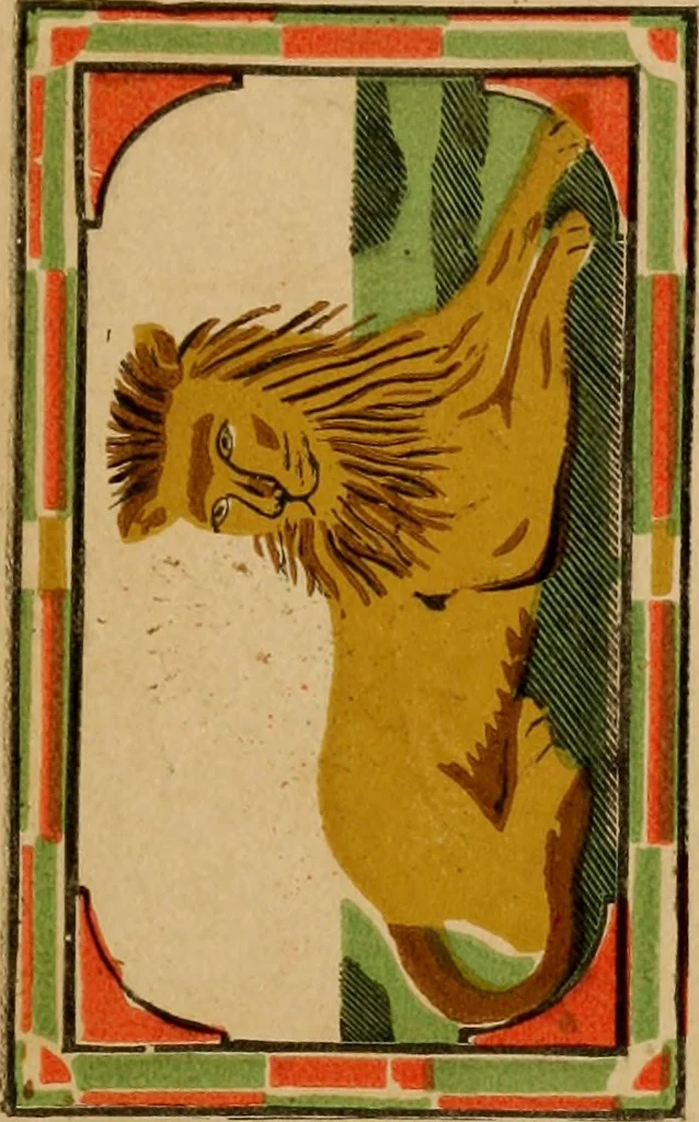 An illustration from [Catalog of rug patterns], 1891, leaf 14