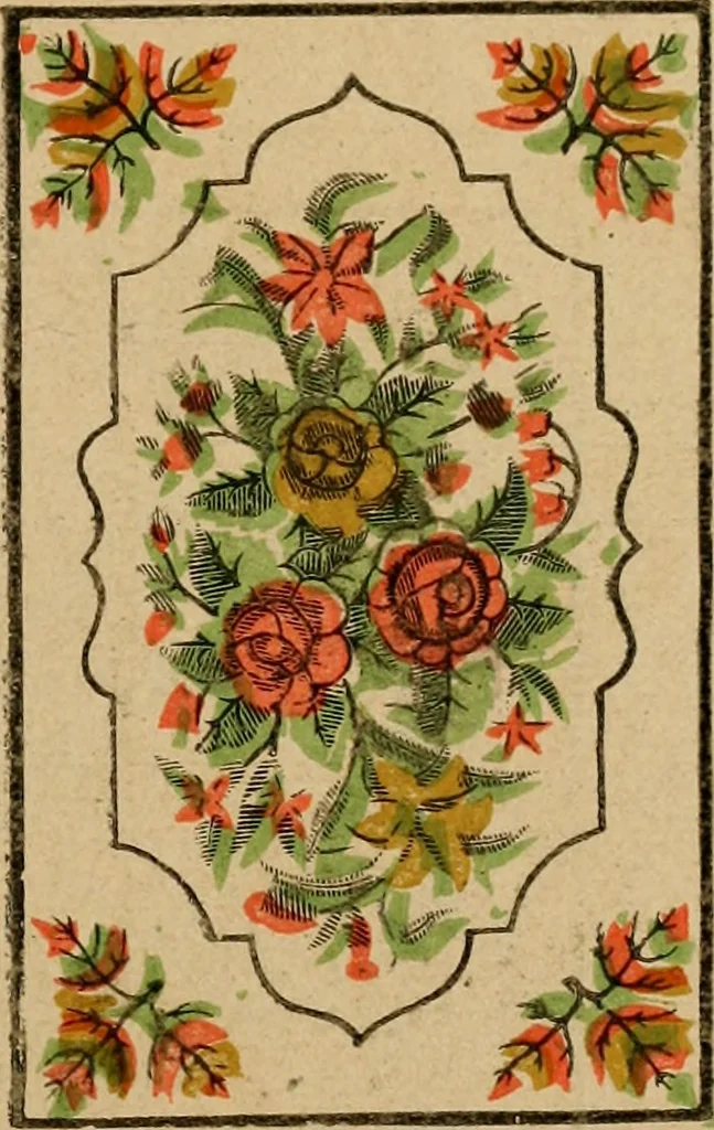 An illustration from [Catalog of rug patterns], 1891, leaf 16