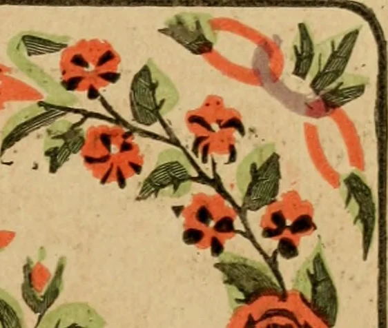 An illustration from [Catalog of rug patterns], 1891, leaf 28