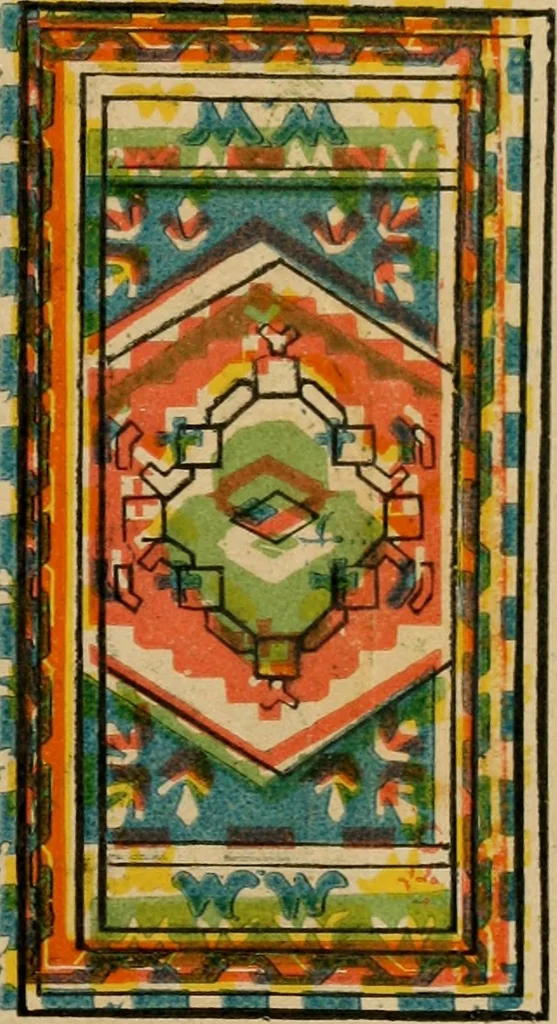 An illustration from [Catalog of rug patterns], 1891, leaf 30