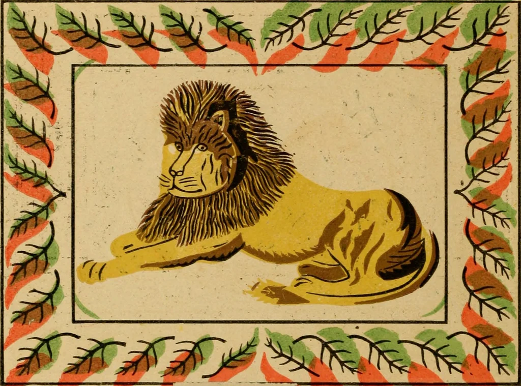 An illustration from [Catalog of rug patterns], 1891, leaf 35