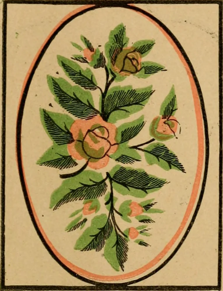 An illustration from [Catalog of rug patterns], 1891, leaf 4