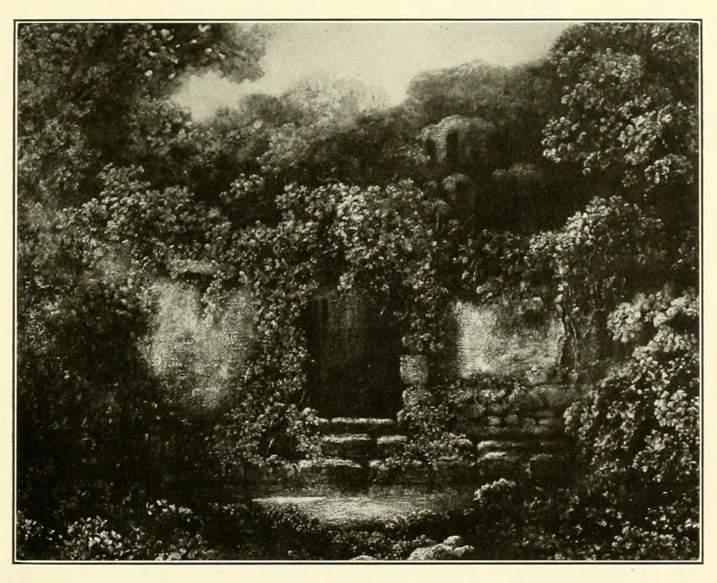 An illustration from Catalog [of the] exhibition at the Anderson Galleries of works of art donated for the benefit of the American-British-French-Belgian Permanent Blind Relief War Fund, May 11 to May 25, 1918, 1918, leaf 15