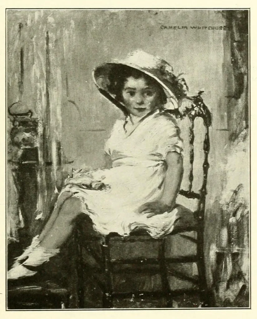 An illustration from Catalog [of the] exhibition at the Anderson Galleries of works of art donated for the benefit of the American-British-French-Belgian Permanent Blind Relief War Fund, May 11 to May 25, 1918, 1918, leaf 43