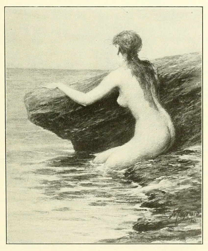 An illustration from Catalog [of the] exhibition at the Anderson Galleries of works of art donated for the benefit of the American-British-French-Belgian Permanent Blind Relief War Fund, May 11 to May 25, 1918, 1918, leaf 47