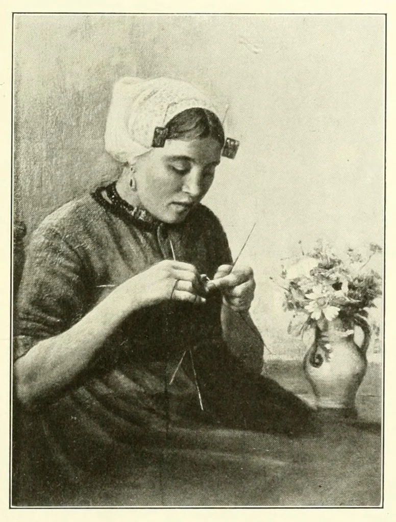 An illustration from Catalog [of the] exhibition at the Anderson Galleries of works of art donated for the benefit of the American-British-French-Belgian Permanent Blind Relief War Fund, May 11 to May 25, 1918, 1918, leaf 55