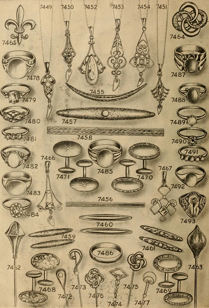 An illustration from Catalog "T" of standard merchandise : obtainable in exchange for S, 1915, leaf 37