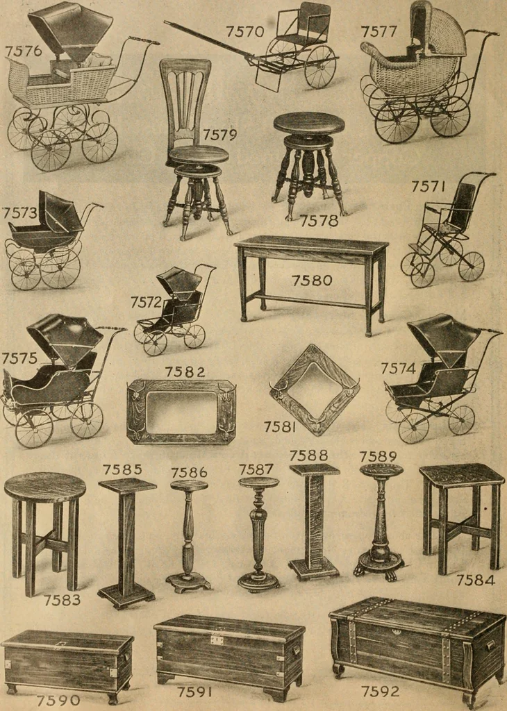 An illustration from Catalog "T" of standard merchandise : obtainable in exchange for S, 1915, leaf 45